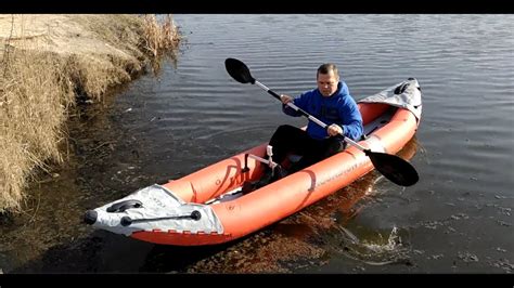 Безопасное спускание каяка на воду