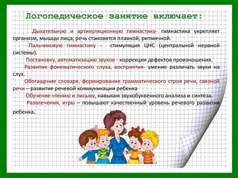 Важные аспекты работы логопеда в школе