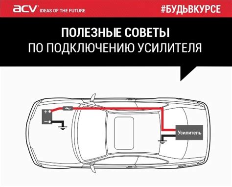 Важные советы по подключению усилителя в автомобиле