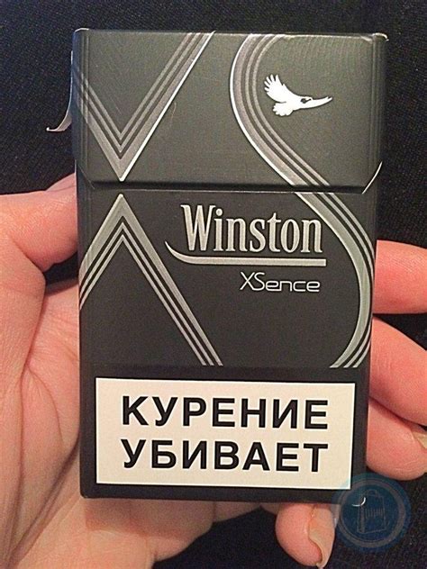 Виды тонких легких сигарет Winston