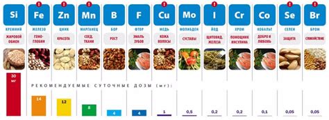 Витаминные недостатки и дефицит микроэлементов