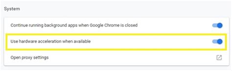 Включение аппаратного ускорения в Chrome