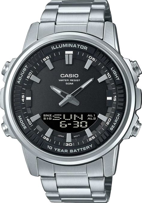 Включите часы Casio