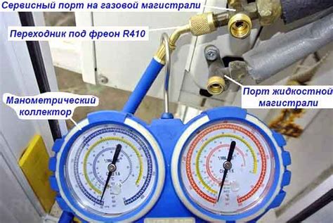 Возможные показания манометра при проверке фреона