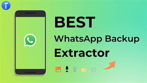 Восстановление данных через WhatsApp Backup Extractor