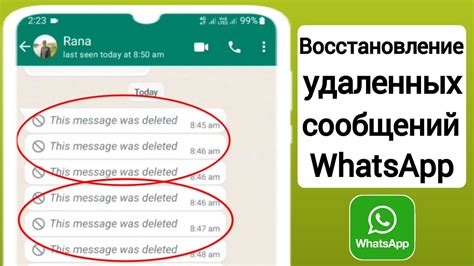 Восстановление сообщений в WhatsApp: возможно ли это?