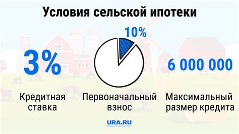 В каких местах можно оформить сельскую ипотеку?