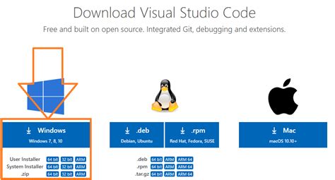 Загрузка и установка Visual Studio Code для вашей операционной системы