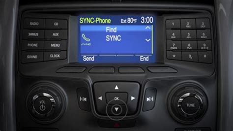 Запуск системы Ford Sync