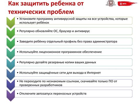 Защита от технических проблем