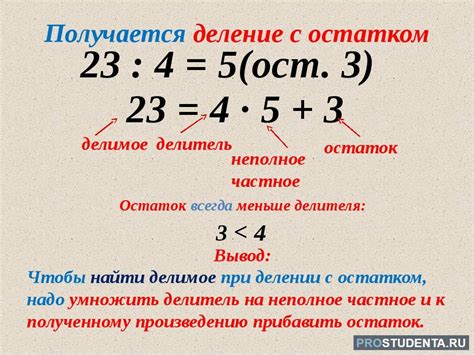 Значение для процесса деления