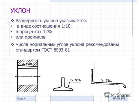 Значение уклона в строительстве