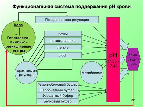 Значимость поддержания оптимального pH