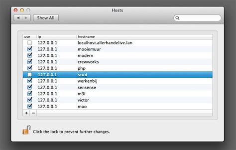Изменение файла hosts на Mac OS