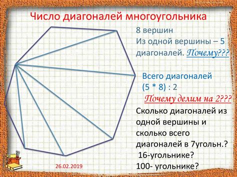 Измерение диагоналей и углов