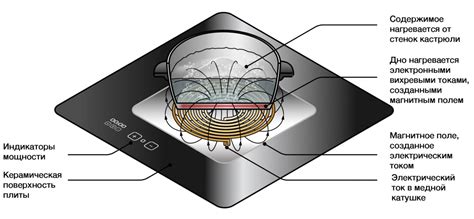 Индукционная варочная плита lex: принцип работы