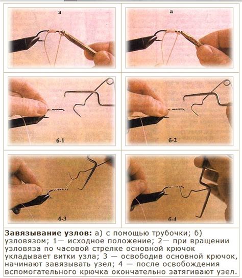 Инструкция по созданию сложных узлов на мушках