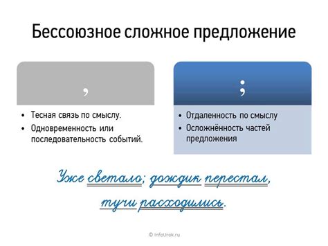 Использование запятой в предложениях