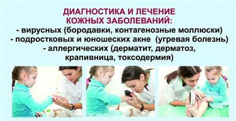 Использование косметических средств и обращение к дерматологу