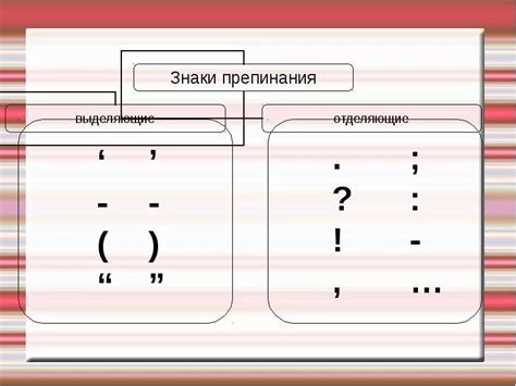 Используйте знаки пунктуации