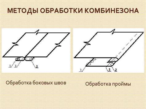 Используйте расширители для боковых швов