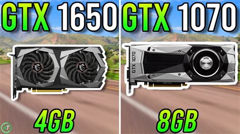 Как выбрать видеокарту: GTX 1070 или GTX 1650?