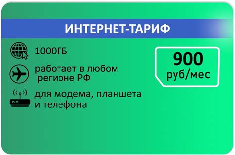 Как выбрать оптимальный тарифный план для модема