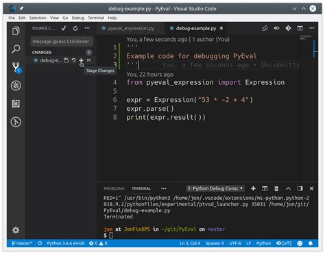 Как добавить библиотеки Python в Visual Studio Code