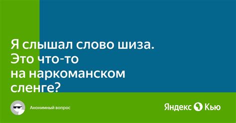 Как правильно использовать и понимать слово "шиза"