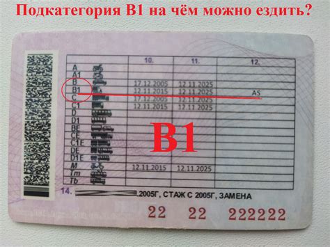 Категория В1 водительского удостоверения: информация