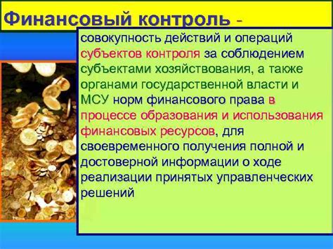 Контроль за исполнением бюджета