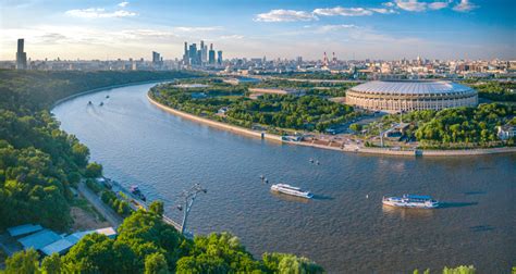 Маршрут канатной дороги в Москве