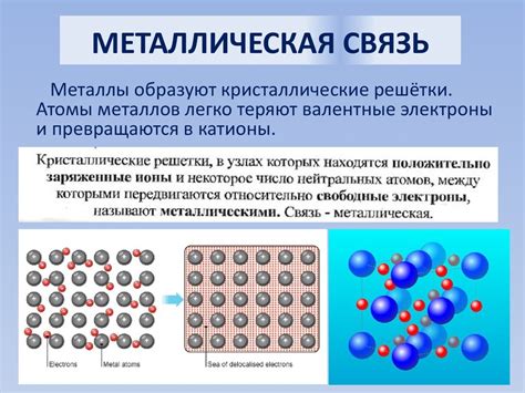 Металлическая связь в химии