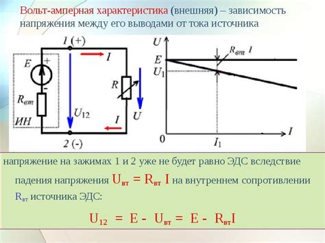 Метод измерения внутреннего сопротивления источника по напряжению на холостом ходу