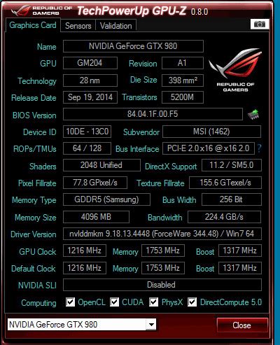 Метод 3: Использование программы GPU-Z