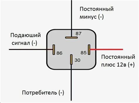 Механизм работы 4-х контактного реле