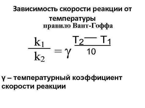 Механизм реакции на температуру