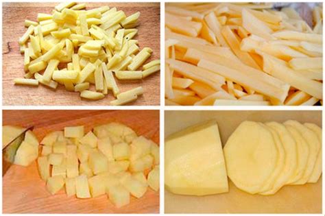 Нарезание картошки и подготовка ароматических специй