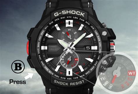 Настройка будильника и таймера на часах Casio G-Shock GA-110