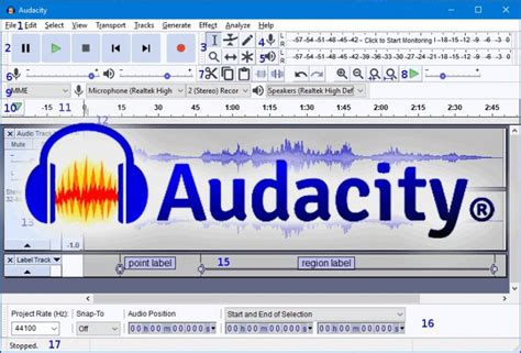 Настройка Audacity для записи через USB-порт