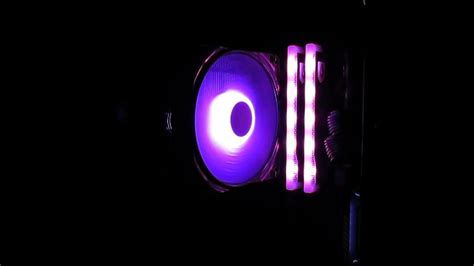 Настройка RGB подсветки кулера