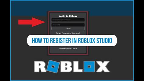 Начало игры в Roblox: регистрация и установка