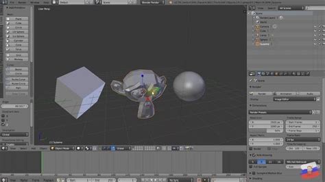 Начало работы с анимацией в Blender