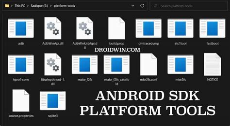 Необходимость установки SDK Platform Tools