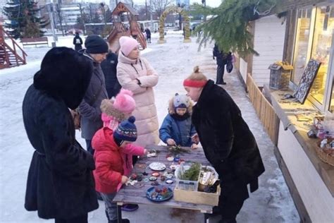 Новогодний городок и ярмарка