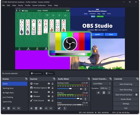 Обзор программы OBS Studio