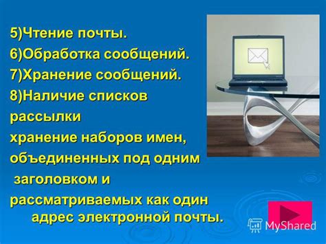 Обработка и хранение почты