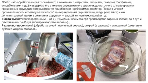 Обработка мяса специями