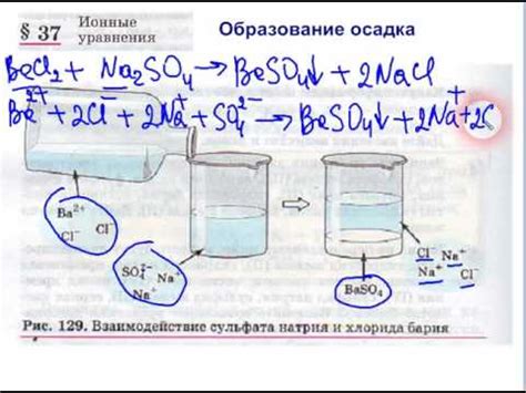 Образование осадка