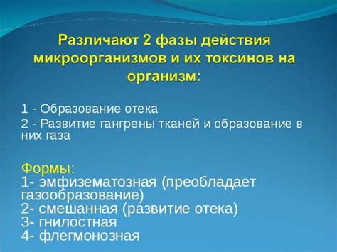 Образование отека